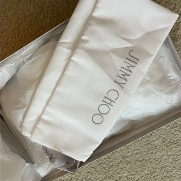 🛑 SOLD 🛑 NIB JIMMY CHOO DENIM SANDALS - Picture 3 of 5